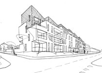 architectuurwedstrijd sociaal huisvestingsproject Drogenbos